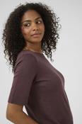 Kaffe Lizza Boatneck Jumper - L / Fudge