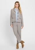 Olsen Short Jacket - 14 / Dark Taupe
