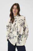 Part Two Sveja Shirt - 10 / Dark Navy Botanical