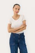 Part Two Tulle Tshirt - XL / Eggnog image