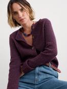Seasalt Dawson Pick Cardigan - 16 / Merino Grape