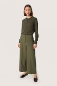 Soaked Corinne Trouser - L / Brown Stone