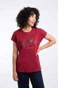 Weird Fish Go Fetch Tshirt - 12 / Garnet