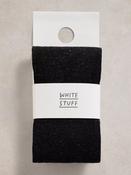 White Stuff Sienna Sparkle Tights - S / Black