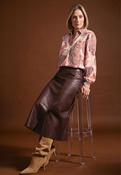 Bianca Kina Skirt - 14 / Barolo