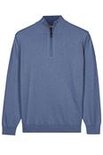 Baileys Half Zip Jumper - XL / Riviera Blue image