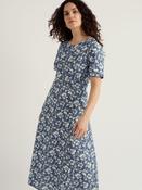Seasalt Fox Path Dress - 10 / Mallow Vine Indigo image