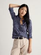 Seasalt Larissa Shirt - 8 / Inky Botanical Chalk image