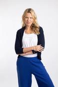 Weird Fish Limon Cardigan - 10 / Navy