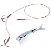 Zebco Db Series Bottom Rig Leader Size 6 and 4 Hook image