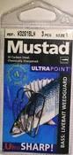 Mustad Ultrapoint Bass:Livebait Weedguard