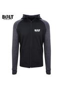 Bolt Strength Mens Zipped Hoodie image