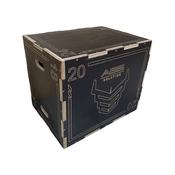 Custom Wooden Plyo Box with Logo image
