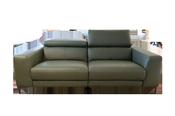 The Royal Olive Leather 2.5 Seater/2 Seater