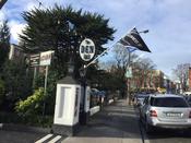 Standard 50mm Angular Wall Mounted FlagPole image