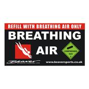 Large Breathing Air Sticker