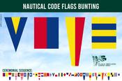 Nautical Code Flags Bunting