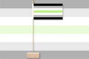 Agender Pride Table Flag &amp; Pin image