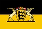 Baden-Württemberg Greater Coat of Arms Flag