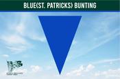 Blue(St. Patrick/County Blue) Colour Bunting image
