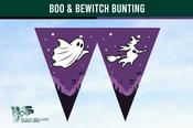 Boo &amp; Bewitch Bunting image
