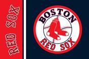 Boston Red Sox Stripes Flag image