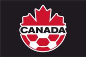 Canada Black National Soccer Team Crest Flag image
