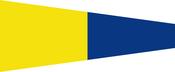 Numeral Pennant Code 5 Flag image