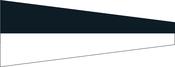 Numeral Pennant Code 6 Flag image