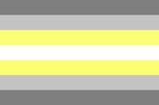 Demigender Pride Flag image