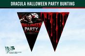 Dracula Halloween Party Bunting image