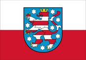 Thuringia State Flag image