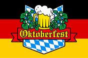 German Bavarian Oktoberfest Flag image
