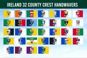 Ireland 32 County Crest Handwavers Combo