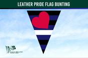 Leather Pride Flag Bunting