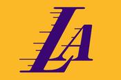 Los Angeles Lakers LA Flag
