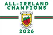 Mayo All-Ireland Champions 2026 White Flag image