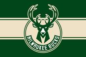 Milwaukee Bucks Stripes Flag image