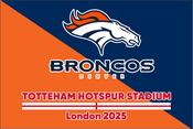Denver Broncos London Game Flag
