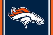 Denver Broncos Stripe Flag