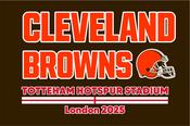 Cleveland Browns London Game Flag