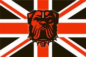 Cleveland Browns UK Flag