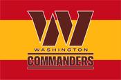 Washington Commanders Spain Flag