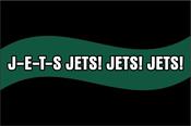 New York Jets Chant Flag