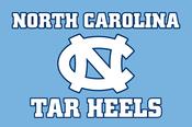 North Carolina Tar Heels Flag image