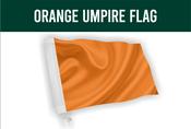 Orange Umpire Flag