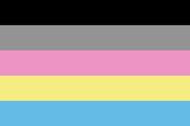 Polygender Pride Handwaver Flag image