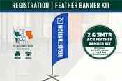 REGISTRATION - Feather Banner Kit (2mtr &amp; 3mtr)