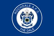 Rochdale AFC Crested Flag image