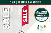 SALE - Feather Banner Kit (2mtr &amp; 3mtr)